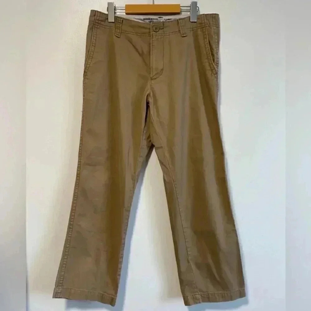 Men’s Tan Broken In Khakis - Size 31 X 30